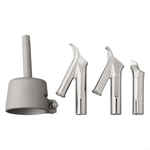 Filteilect Heißluft-Schweißdüsen-Set, 5 mm, Schnellschweißspitze für Vinyl-PVC-Kunststoff-Taschenlampe, Standard-Runddreieck-Tacking-Düsen, Legierungswerkzeug-Set (35 mm) von Filteilect