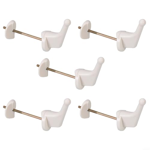 Filteilect Heizkörper-Kleiderhaken, Handtuchhalter, Heizkörperhaken, ABS-Handtuchhalter-Zubehör und praktische Heizkörper-Haken, 5 Stück (B) von Filteilect