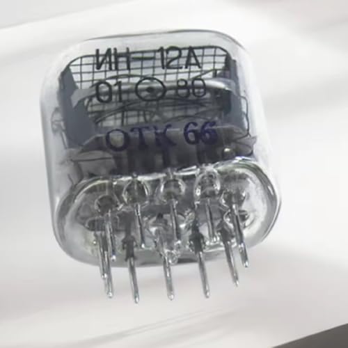Filteilect IN12 Nixie Uhr DIY Elektronisches Kit mit RGB-Atemlicht, hochpräzise Zeitmessung, USB-betriebenes Acrylgehäuse, Power-Off-Speicher, Energie (B) von Filteilect