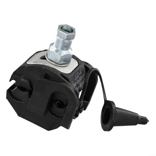 Filteilect JJC-4 Isolations-Piercing-Steckverbinder 157A Kabelabzweiggerät für 50-150mm² Hauptleitung und 6-35mm² Abzweig, Kupfer für verzinnten Leiter, flammhemmend von Filteilect