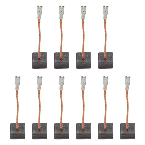 Filteilect Kohlebürsten 6 x 11 x 15 mm, Ersatzteil 1607000V37, kompatibel mit GWS 13-125 CI/C und GWS 17-125 CIE Winkelschleifern, geringer Funken-Motor, langlebiger Motor von Filteilect