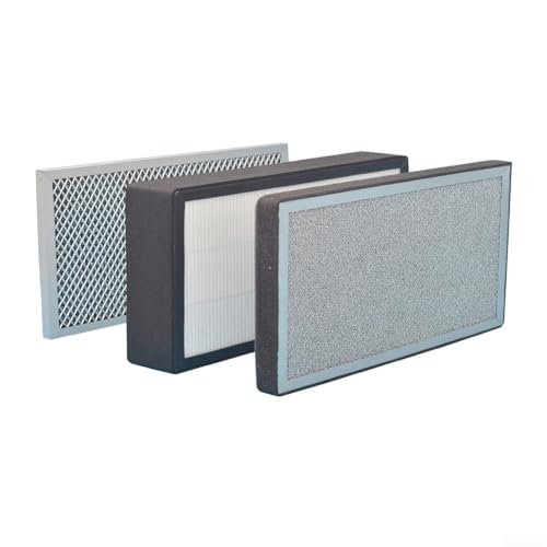 Filteilect Luftfilterbox in Industriequalität mit 3-lagigem HEPA-Kohlenstoff-Vorfiltersystem für Lüftungskanäle Innenluftbehandlung 100 mm 150 mm (150 mm) von Filteilect