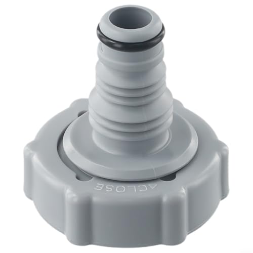 Filteilect P6H1419 Schwimmbad Entwässerungssystem Ventil Ersatzteil Allgemein Poolschlauch Adapter Anschluss Installationssatz Grau von Filteilect