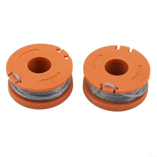 Filteilect Rasentrimmerspule und Schnur, kompatibel mit N0F GT-300/20-E Modellen, 1,3 mm Durchmesser, 4 Meter pro Spule, Werkzeugersatz, 2 Stück von Filteilect
