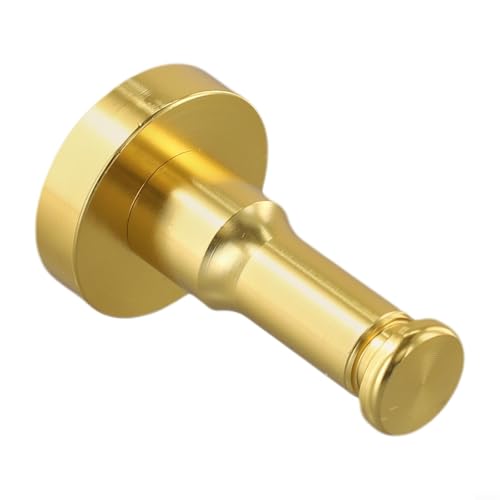 Filteilect Robuster Aluminium-Haken, perfekt zum Aufhängen von Kleidung, Hüten und Schlüsseln (Gold) von Filteilect