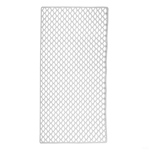 Filteilect Silikon-Spülbeckenschutzmatte, 75 x 40 cm, groß, rutschfest, hitzebeständig, mit Ablaufaussparungen für Geschirr, Gläser, Töpfe und Pfannen, Schutz (S12White) (SKU) von Filteilect