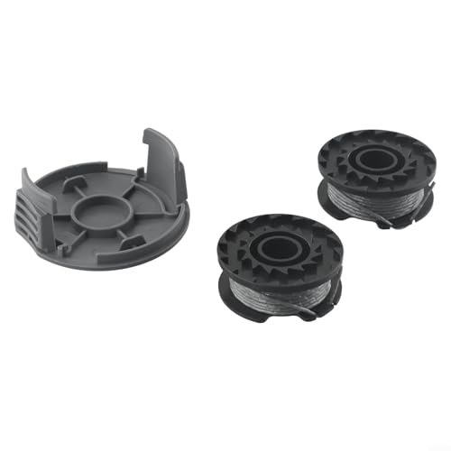 Filteilect Trimmerfaden und Spulenabdeckungs-Set für einfachen Grasschnitt 23/26/18 Serie – 4 m x 1,6 mm Ersatzschnur mit Abdeckung – kompatibel mit F016800569 Filteilect Trimmerfaden und Spulenabdeckungs-Set für einfachen Grasschnitt 23/26/18 Serie – 4 m x 1,6 mm Ersatzschnur mit Abdeckung – kompatibel mit F016800569 von Filteilect