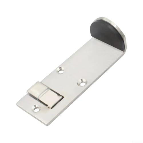 Filteilect Türklammer aus Edelstahl, winddicht, Blocker mit sicherer Schraubmontage für kommerzielle Kettenläden, Fast-Food-Restaurants links rechts (R-8 cm) von Filteilect