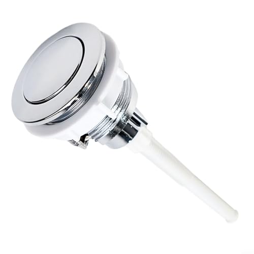 Filteilect WC-Spülknöpfe, 38 mm, WC-Drucktaste, einzelner Druck, runder Kopf, ABS-Kunststoff, Spülwassertank-Taste Filteilect WC-Spülknöpfe, 38 mm, WC-Drucktaste, einzelner Druck, runder Kopf, ABS-Kunststoff, Spülwassertank-Taste von Filteilect