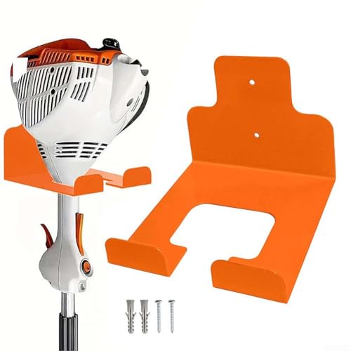 Filteilect Wandhalterung für Gartenwerkzeug, 3 Haken, Trimmer-Organizer, Aufhänger für Garage, Schuppen, Organisation, Elektrowerkzeuge, Gerätehalter (A) von Filteilect