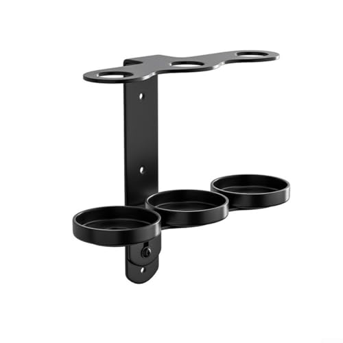 Filteilect Wandmontierter Seifenspender, Flaschenhalter, Edelstahl, Badezimmer-Aufbewahrungsregale, Duschgel, Shampoo-Aufhänger für Zuhause, Hotels, Chrom-Finish (3 Löcher) von Filteilect