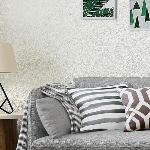 Filteilect Wasserdichte Schaumstofftapetenrolle, 50 cm x 280 cm, weiche XPE-Wandpaneele mit schalldichtem und beständigem Design, DIY zuschneidbare und waschbare Wand (Hellgelb) von Filteilect