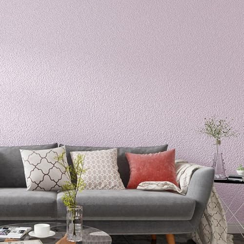 Filteilect Wasserdichte Schaumstofftapetenrolle 50 cm x 280 cm, weiche XPE-Wandpaneele mit schalldichtem und beständigem Design, DIY zuschneidbare und waschbare Wand (Hellrosa) von Filteilect
