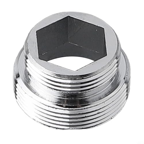 Filteilect Wasserhahn-Luftsprudler aus Messing, Außengewinde, Küche, wassersparender Adapter (Außengewinde 18 mm-22 mm) von Filteilect