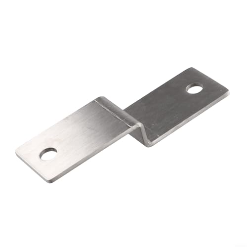 Filteilect Z-förmiger Eckverbinder aus Edelstahl, feste Halterung für Schrank-Hardware-Montage, wasserdicht, rostfrei, abgerundete Kanten Design (20 mm) von Filteilect