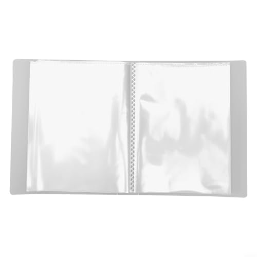Fotoalben, wasserdichtes Fotoalbum mit 40 transparenten Taschen für 10 x 15 cm große Kapazität, Aufbewahrungshalter für Zuhause, Büro, Schlafsaal von Filteilect