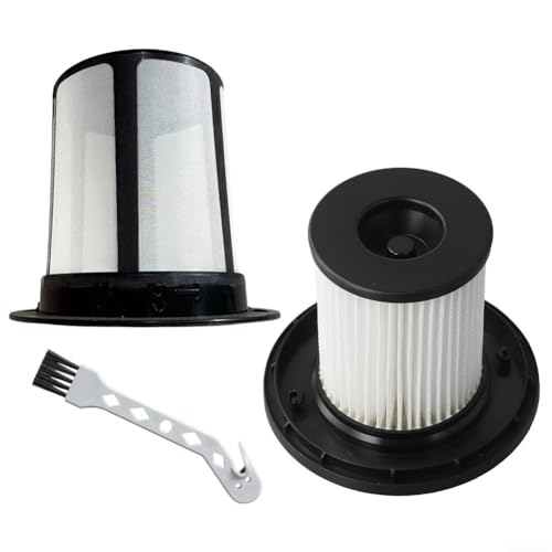 Für Staubsauger Filter Set kompatibel mit BCS61113/04, BCS612W/02, BCS611P4A/04 inkl. HEPA-Filter und Reinigungsbürste(A) von Filteilect