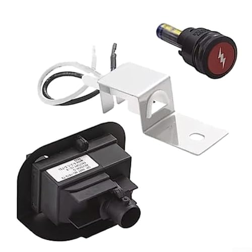 Gasgrill-Zündungsset, Ersatz kompatibel mit Weber 80462 Teilen für Q100 Q120 Q200 Q220 Series BBQ Grills Silber, hitzebeständig, einfache Installation Gasgrill-Zündungsset, Ersatz kompatibel mit Weber 80462 Teilen für Q100 Q120 Q200 Q220 Series BBQ Grills Silber, hitzebeständig, einfache Installation von Filteilect