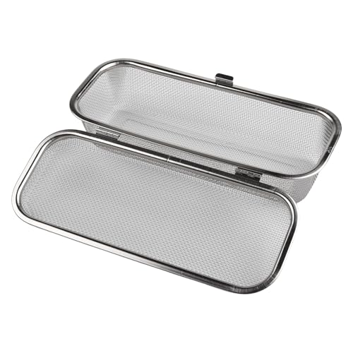 Geschirrspülerkorb aus Edelstahl für kleine Gegenstände, Utensilien-Aufbewahrungs-Organizer für Besteck und Essstäbchen, kompaktes platzsparendes Design (L) von Filteilect