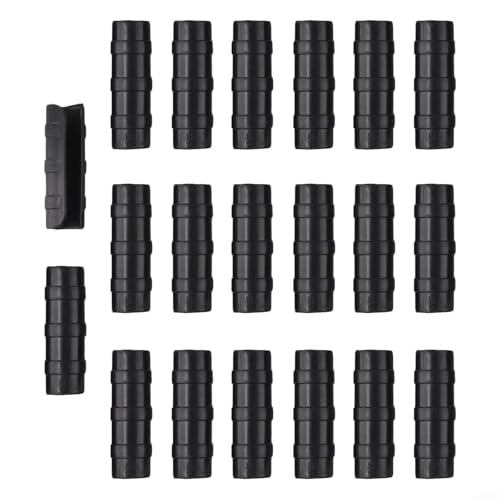 Gewächshausfolien-Rohrschellen, Kunststoff-Reihenabdeckungsnetz-Clips zur Befestigung von Folie an Rahmenrohren, resistent gegen Rost und extreme Temperaturen (25 mm), 20 Stück von Filteilect