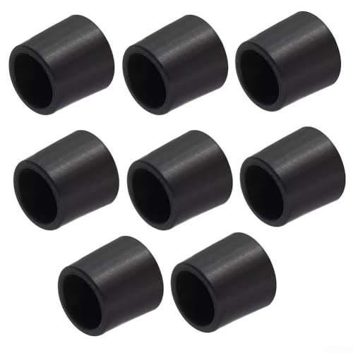 Gummi-Türstopperspitzen für federnde oder wandmontierte Türstopper, schwarze Türstopper, Stoßstangenabdeckungen, für langlebige Ersatzteile, um ein Zuschlagen der Tür zu verhindern (0), 8 Stück von Filteilect