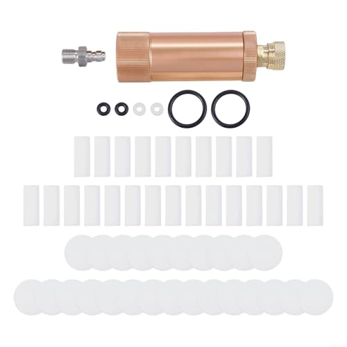 Hochdruck-Handpumpe, Luftfilter, Öl-Wasser-Abscheider-Set, Tank, M10 x 1 Hochdruck-Handpumpe, Luftfilter, Öl-Wasser-Abscheider-Set, Tank, M10 x 1 von Filteilect