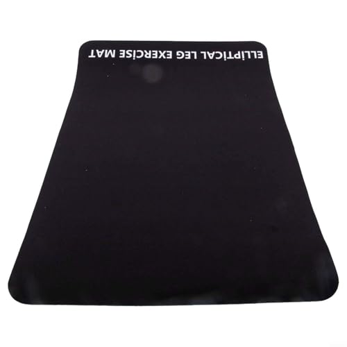 Hochleistungs-rutschfeste Matte für elliptische Maschinen (schwarz) von Filteilect