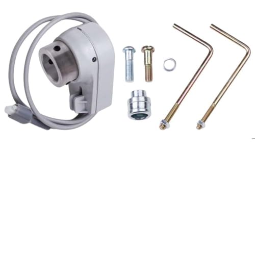 Industrienähmaschine Externer Nadelpositionierer Bürstenloser Motor Synchronisator mit Metall Silber Positionierungssensor Kit von Filteilect