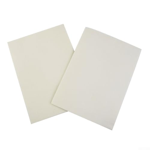 Keramikfaser-Dichtung, 210 mm x 145 mm x 2 mm, hitzebeständig bis 1260 °C, für Ofentürdichtung und Kamin-Glas, A5-Größe, flache Rauchrohrdichtung (2 Stück) von Filteilect