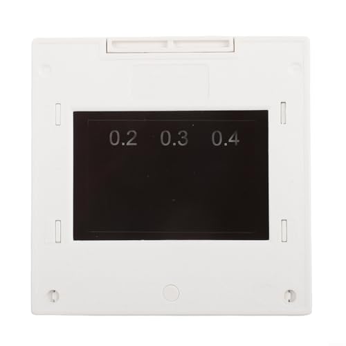 Komplettes Interferenz-Beugungsgitter-Set, 50 x 50 mm, mit Einzel- und Doppelschlitzen (runde Löcher) von Filteilect