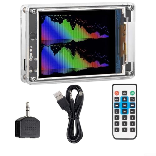 MIC+LINE Schallpegelmessgerät, Uhr, Stereo, Audio-Display, Musikspektrum, Visualizer MIC+LINE Schallpegelmessgerät, Uhr, Stereo, Audio-Display, Musikspektrum, Visualizer von Filteilect