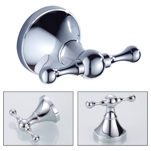 Messing Antik Kleiderhaken für Badezimmer, Flur und Eingangsbereich mit Schraubenzubehör enthalten, Vintage Einzelhaken für Handtücher und Taschen Messing Antik Kleiderhaken für Badezimmer, Flur und Eingangsbereich mit Schraubenzubehör enthalten, Vintage Einzelhaken für Handtücher und Taschen von Filteilect