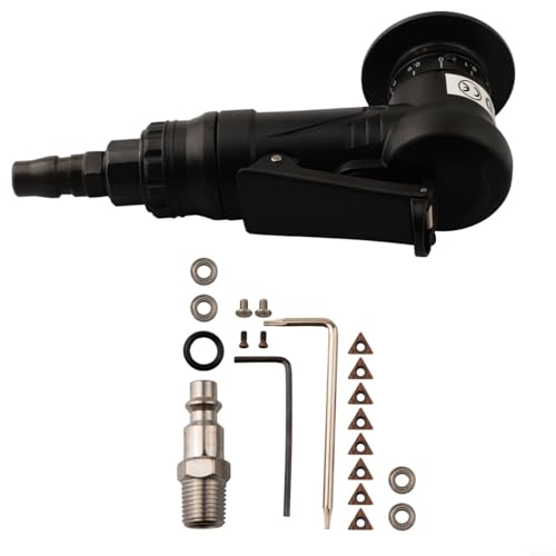 Mini-Luftfasen-Werkzeug, pneumatisch, für Metalltrimmen (8C-Winkeleinsätze + 4 Lager) von Filteilect