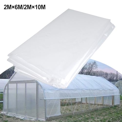 PE-Kunststoff-Gartenfolie bietet essentiellen Kälteschutz für Gemüse und Blumen (2 m x 10 m) von Filteilect