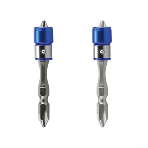 PH2 Elektro-Kreuzschraubendreher-Bit-Set, Doppelkopf mit 1 Magnet für Ring, 10 Stück von Filteilect