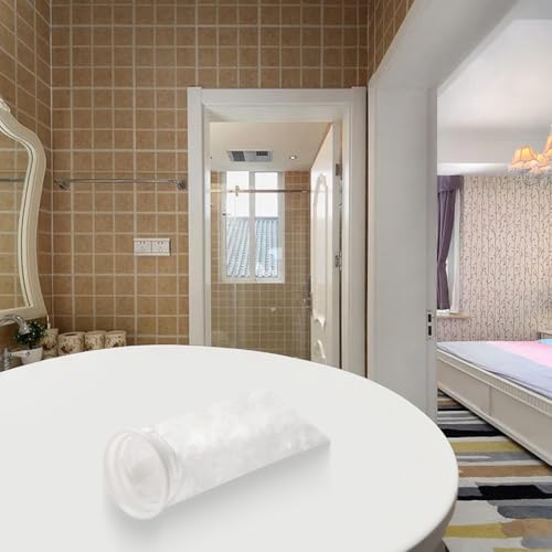 PP-Vlies-Filterbeutel für die Wasseraufbereitung, 25 um 10 um Filtration, wiederverwendbares Heat-Set-Monofilamentgewebe, 6 weiße Filterbeutel (25 um) von Filteilect