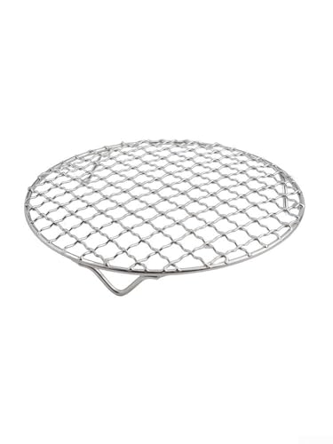 Professionelles rundes Kühlgitter aus 201 Edelstahldraht zum Grillen, Trocknen und Kühlen von Lebensmitteln, für Kuchen und Kekse (18 cm) von Filteilect