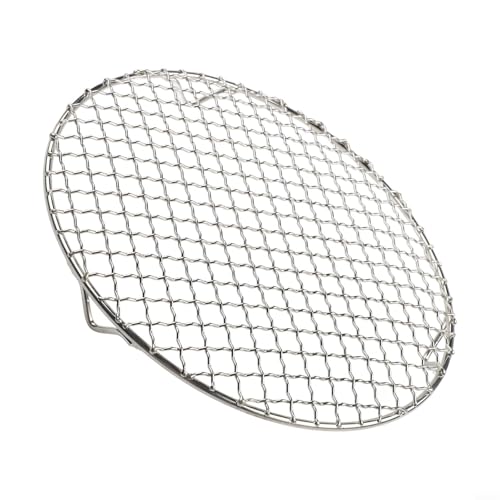 Professionelles rundes Kühlgitter aus 201 Edelstahldraht zum Grillen, Trocknen und Kühlen von Lebensmitteln, für Kuchen und Kekse (24,5 cm) von Filteilect