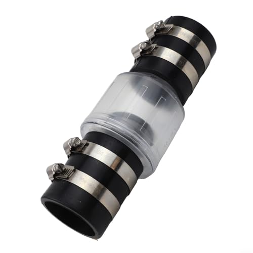 Pumpen-Rückschlagventil für Abwasseranwendungen, Federmechanismus verhindert Rückfluss effektiv (3,8 cm) von Filteilect