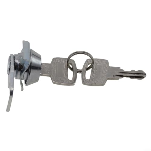 Quick Clip Nockenschloss für Kassenschublade, Schließfach, Metallschrank, Flugbox, Verkaufsautomat, Briefkasten, POS-Schublade, Tresor, Zinklegierung, Sicherheitsschloss Zylinder mit 2 (0) von Filteilect
