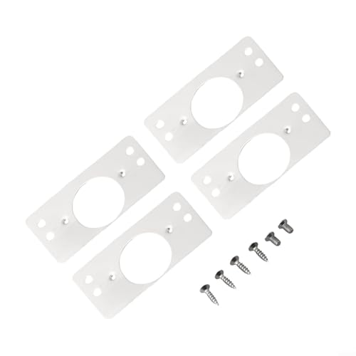 Reparaturset für Tassen- und Unterschrankscharniere mit Edelstahlplatten und Befestigungsschrauben, 9 x 4,7 cm, Tür- und Seitenwandhalterung für Küchenschrank, Kleiderschrank (1 Reparaturset für Tassen- und Unterschrankscharniere mit Edelstahlplatten und Befestigungsschrauben, 9 x 4,7 cm, Tür- und Seitenwandhalterung für Küchenschrank, Kleiderschrank (1 von Filteilect
