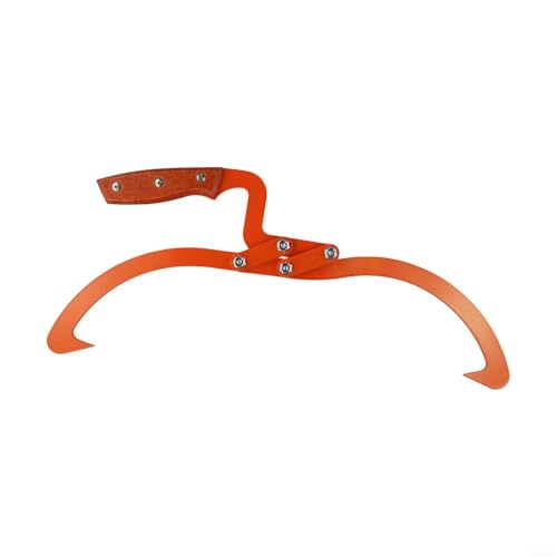 Robuste Holzzange für verbesserte Produktivität, kann Holzscheite bis zu 150 kg tragen, mit einem sicheren Griff-Design (33 cm) von Filteilect