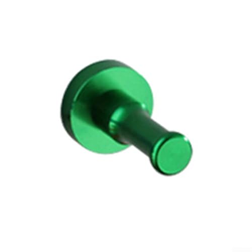 Robuster Aluminium-Haken, ideal zum Aufhängen von Kleidung, Hüten und Schlüsseln (grün) von Filteilect