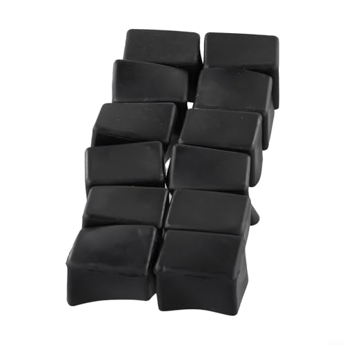 SKU Stuhlbeinschoner, Gummifüße, Schutz für Möbel, Bodenschutz, kratzfest, geräuscharm, PVC, 1220 x 30 mm, 12 Stück SKU Stuhlbeinschoner, Gummifüße, Schutz für Möbel, Bodenschutz, kratzfest, geräuscharm, PVC, 1220 x 30 mm, 12 Stück von Filteilect