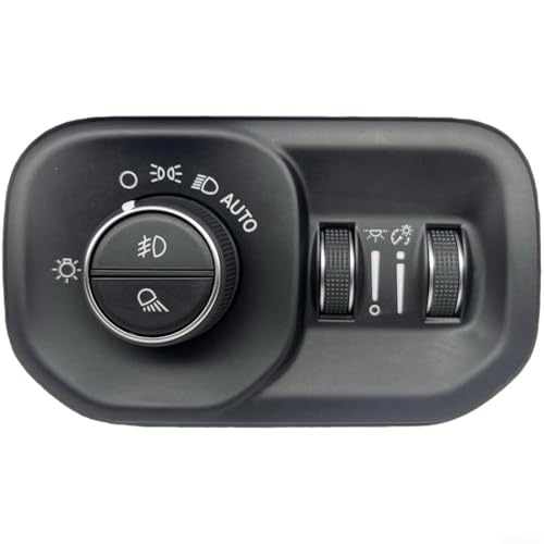 Scheinwerferschalter-Steuerung, kompatibel mit Ram-1500 2019-2025, Ram-2500 2019-2024, Ram-3500 2019-2024, schwarzes staubdichtes wasserdichtes Design Scheinwerferschalter-Steuerung, kompatibel mit Ram-1500 2019-2025, Ram-2500 2019-2024, Ram-3500 2019-2024, schwarzes staubdichtes wasserdichtes Design von Filteilect