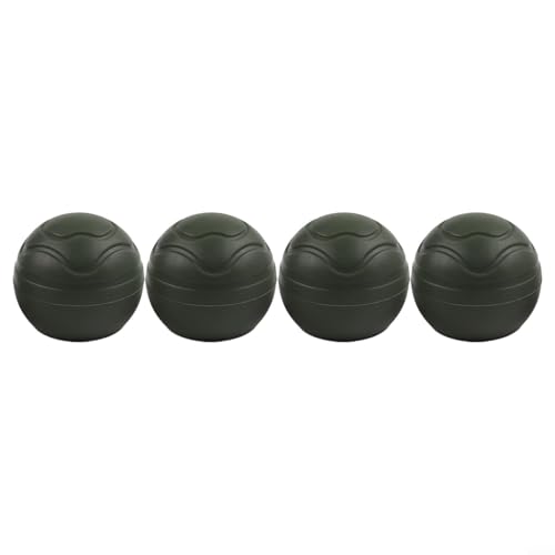 Set mit 4 Gummi-Kugelfüßen für Camping-Stuhlbeine und Betten bieten zusätzliche Unterstützung und Stabilität auf Outdoor-Oberflächen (grün) von Filteilect