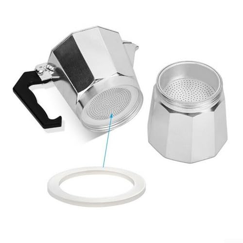Silikon-Gummidichtung für Espresso-Mokkakanne, perfekte Passform für Kaffee-Enthusiasten (3 Tassen) von Filteilect