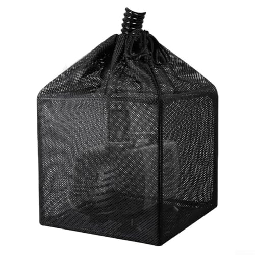 Teichfiltertasche mit robustem Netz und Kordelzug-Verschluss zur Schmutzprävention und Langlebigkeit der Pumpe in Wasserspielen (1 Stück) von Filteilect