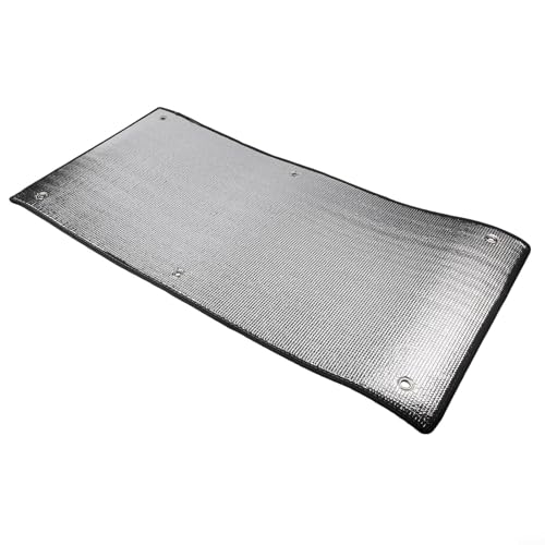 ThermoShield Pro Doppelschichtige Aluminiumfolie, Isolierfolie, 6 mm verdickt für Fenster und Dach, UV-blockierende Schattierungsfolie für sommerliche Wärmereduzierung (S1250 x 100 cm Saum) (SKU) von Filteilect