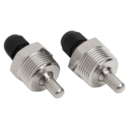 Thermowell Tauchhülsen aus 304 Edelstahl, G3/4-Gewinde, Temperatursensor-Schutzrohre für Solar-Wassertanks (8 x 150 mm), 2 Stück von Filteilect
